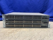 Juniper EX3300-48T 48-Port Gigabit Ethernet Switch - Lot of 3 - All Power On picture