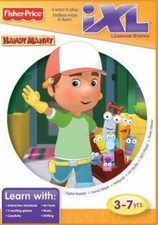 Fisher-Price IXL: Handy Mandy CD story writing puzzle word learning system games picture