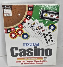 Vintage 1994 Expert Casino for Windows - NOS NIB Factory Sealed 3.5