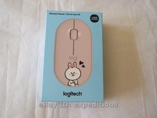 NEW LOGITECH LINE FRIENDS CONY BLUETOOTH USB MOUSE PEBBLE M350 PINK HARD TO FIND picture