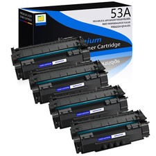 4PK Q7553A 53A Toner Cartridge Fit for HP LaserJet P2015dn P2015x M2727nfs MFP picture