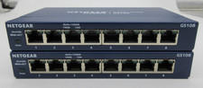 LOT OF 2 Netgear GS108 V4 ProSafe 8 Port Gigabit Switch picture