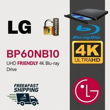 LG BP60NB10 External UHD Friendly 4K Blu-ray Burner LibreDrive MakeMKV Flashed picture