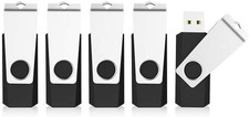 High Speed 256GB 5pcs USB 3.0 Flash Drive Metal Swivel USB Memory Stick PenDrive picture