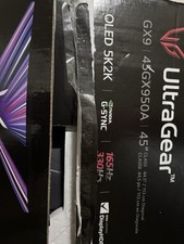 LG 45GX950A-B 45-inch UltraGear 5K2K OLED Curved Gaming Monitor picture