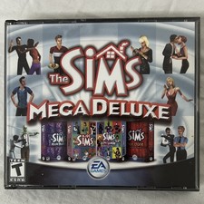 EA Games The Sims Mega Deluxe PC CD Set with House Party & Hot Date Expansions picture