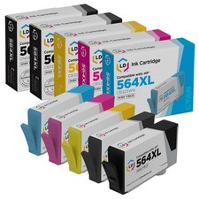 LD Compatible Replacement Ink for HP 564XL  5pk CN684 CB322 CB323 CB324 CB325 picture