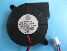 1 pcs Brushless DC Cooling Blower Fan 5015B 24V 50x50x15mm 2 Wire Ball Bearing picture