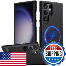 FIERANY Samsung Galaxy S23 Ultra Magnetic Case Military Grade Shockproof Kicksta picture
