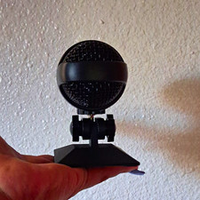 Insignia NS-CBM19 Wired USB Microphone Black w/ Mute Button Adjustable Stand picture