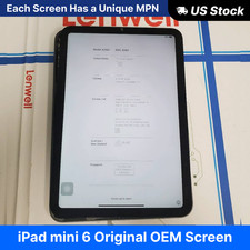 Discount OEM iPad mini 6 LCD Display Screen Digitizer Replacement A2567 A2568 picture