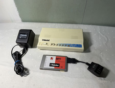 US Robotics 56K Faxmodem + Megahertz 56K PC Card Modem Power Tested picture