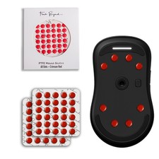 60 Dot Mouse Skates for Glass Mousepad | Premium PTFE | Adjustable Glide Spee... picture