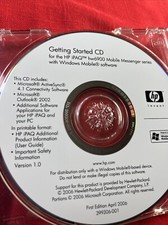 HP iPAQ Hw6900 Companion CD w WINDOWS MOBILE 5.0 w product key picture
