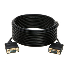 30ft - SVGA Male to Male Cable for PC Monitor Projector HDTV - High-Quality Cord picture
