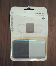 Large BlueLounge  Cableclip  Cable Management, Grey and Purple  2 Pack picture
