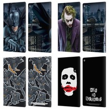 OFFICIAL THE DARK KNIGHT CHARACTER ART LEATHER BOOK WALLET CASE FOR AMAZON FIRE picture