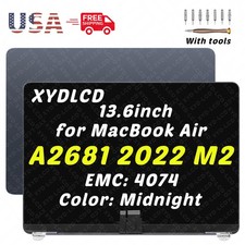 Original for Macbook Air A2681 M2 EMC4074 661-25800 LCD Screen Assembly Midnight picture