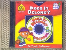 On Track Software : Does It Belong? (preschool Ages 3-5) (CD-ROM) picture