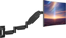 Long Arm Monitor Wall Mount for Max 32 inch Computer Screen, Extra Long Adjus... picture