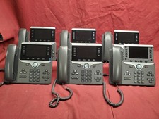 (Lot of 6) Cisco CP-8851 5-Line VoIP Business Phone w/Stand #B3 31 picture