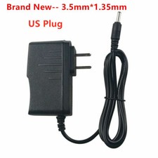 Black 5V 2A AC/DC 3.5mm US Plug Power Supply Adapter Converter Tablet Charger PC picture