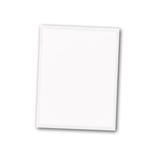 Interior Car Window Stickers for Cars & Dealerships - Blank White | 8.5 x 11 picture