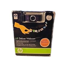 HP Deluxe Webcam KQ246AA w/ Instant Chat, Video, Photo Buttons USB 2.0 Speed picture