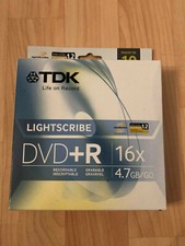 TDK 4.7 Gb 16X Lightscribe Dvd+Rs - 10-Ct Spindle  picture