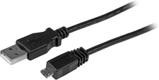 Startech.Com 10 Ft. (3 M) USB to Micro USB Cable - USB 2.0 a to Micro B - Black picture