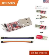 Versatile USB 2.0 to TTL Converter Adapter - 3.3V/5V, UART Programming Ready picture