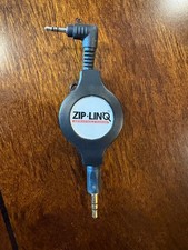 NEW, 37 lot, Zip Linq retractable cable, 48” length, LOT of 37 pieces picture