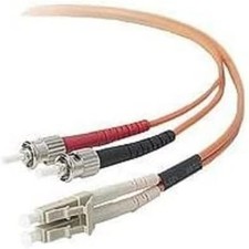 Belkin 2-Meter Multimode Duplex ST-LC Fiber Optic Patch Cable - Orange picture
