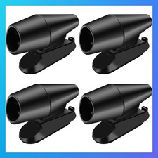Deer Whistles Plastic Black 4 Pack Ultrasonic Warning Devices picture