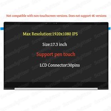 For HP Envy 17-CW0023DX LCD Touch Screen N42848-001 Display Assembly Replacement picture