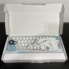 Womier 60% WK61 Mechanical Keyboard RGB Wired, Linear Red Switch, Hot Swap, Blue picture