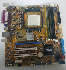 ASUS M2A-VM MOTHERBOARD DDR3 4GB + IO shield-TESTED WORKS GREAT picture