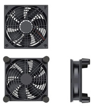 2-Pack 120mm USB Cooling Fans 5V Quiet Case Fans for TV Box, Router DVR Receiver picture