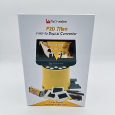 Wolverine F2D Titan Film to Digital Converter 8 Film Types Slides Negatives NEW picture