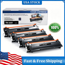 4x TN660 Toner Cartridge  For Brother MFC-L2700DW MFC-L2300D DCP-L2540DW TN630 picture