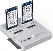 Offline Clone M.2 NVMe/SATA mSATA,SATA 2.5''/3.5'' HDD/SSD Cloner Read/WriteCopy picture