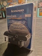 Lenovo USB WebCam High Definition 4MP Dual Microphones 7X Zoom 1P41N5679 Black picture
