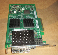 QLogic QLE2564 Quad Port PCI-E FC HBA 4 Port + 4x 8Gb Fiber Channel Transceivers picture