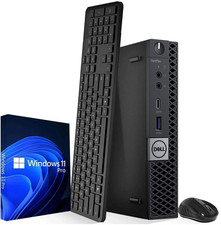 Dell 5060 Desktop Micro PC i7-8th 32GB RAM 1TB NVMe SSD Wireless-KB&M WiFi Win11 picture