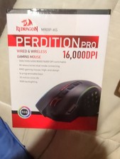 Red Dragon Perdition Pro 16000 DPI Wired And Wireless Gaming Mouse Model... picture