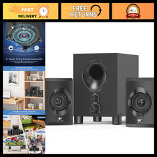 Wireless Bluetooth PC Speakers with Subwoofer, 18W, AUX & Bluetooth, Ideal for G picture