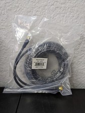 Monoprice 25ft RG6 (18AWG) 75Ohm, CL2 Coaxial Cable W/ F Type Connector (Black) picture
