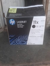 GENUINE HP 11X Dual Pack High Yield Toner Cartridge  2410,2420,2430(W6511XD) picture