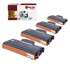 4Pk LTS TN-360 Black Compatible for Brother HL2140 2150, MFC7320 Toner Cartridge picture