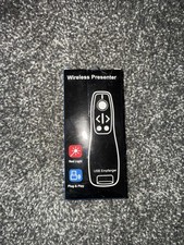 2-in-1 USB C Wireless Presenter Remote w/Volume Control Slide Advancer Powerpoin picture